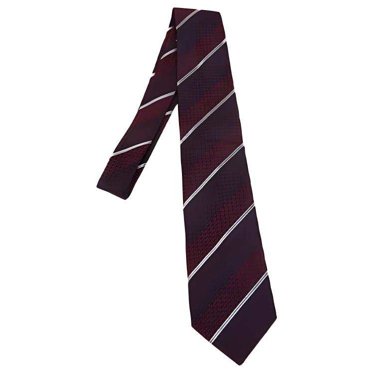 GUCCI GUCCI Silk Ties Men's Red Black