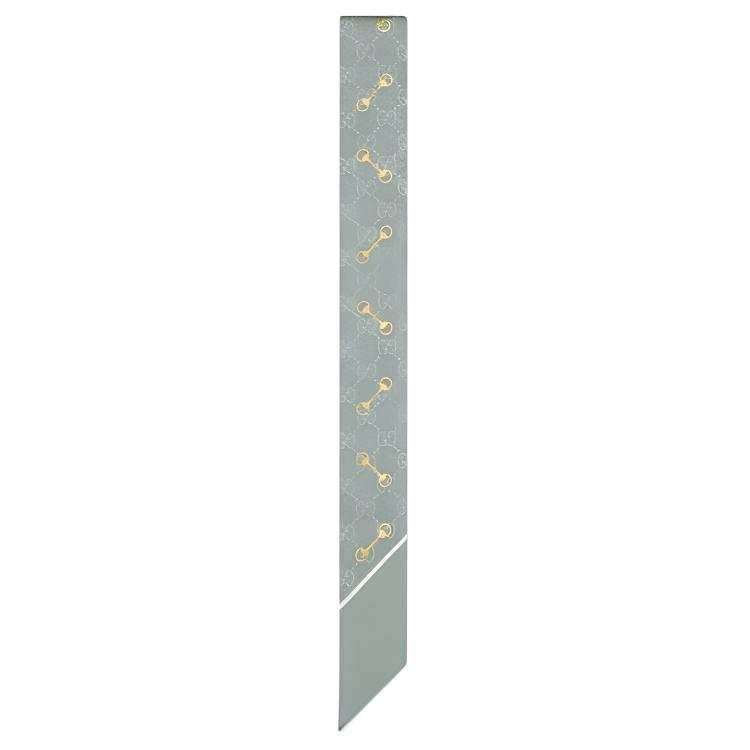 GUCCI Silk Scarves Women's Green