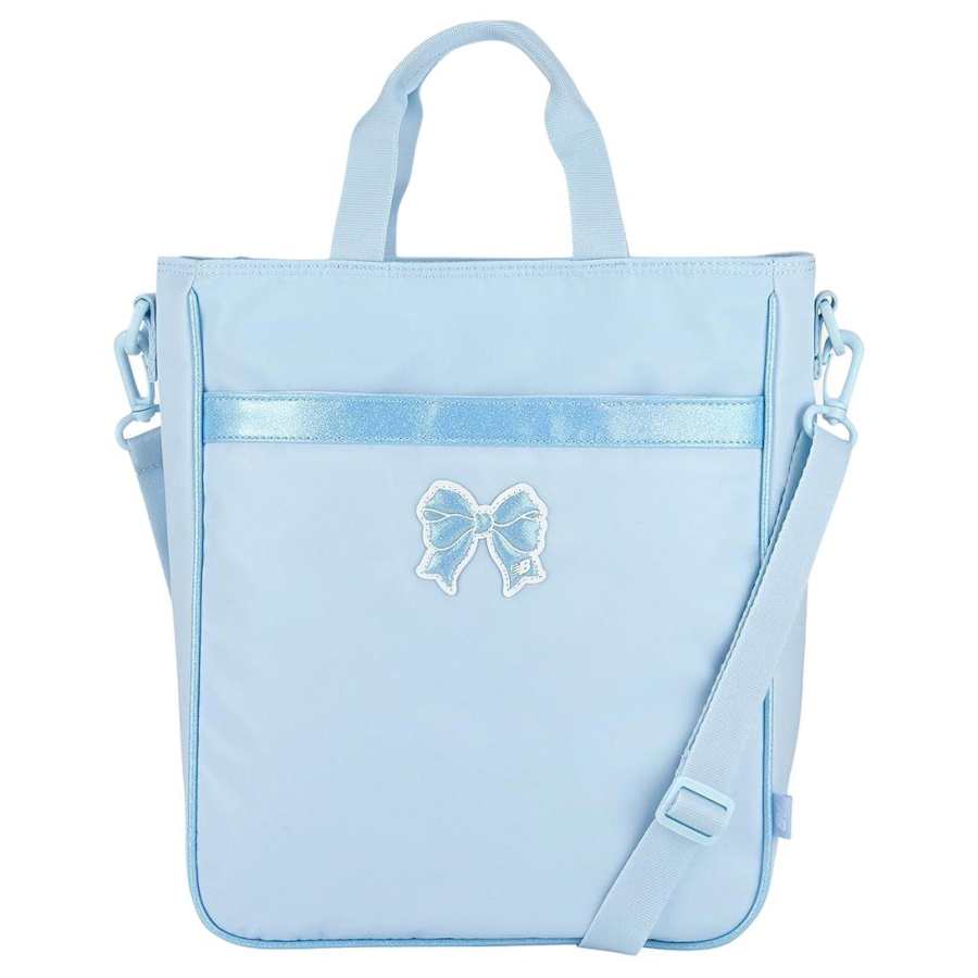New Balance New Balance Nylon Shoulder Bag, Crossbody Bag, Handbag Women's Light Blue