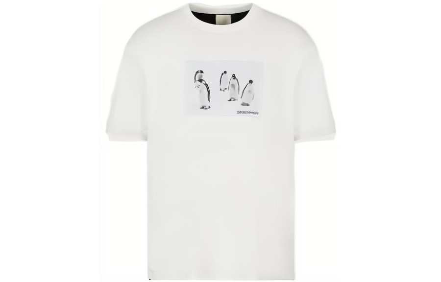 EMPORIO ARMANI Sustainable Collection T Shirt Men's White