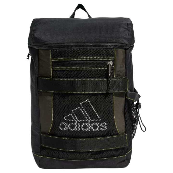 Adidas Adidas Polyester Backpack Unisex Black & Dark Olive