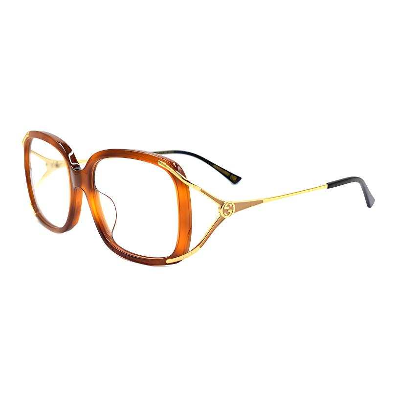 GUCCI GUCCI Square Eyeglass Frames Women's