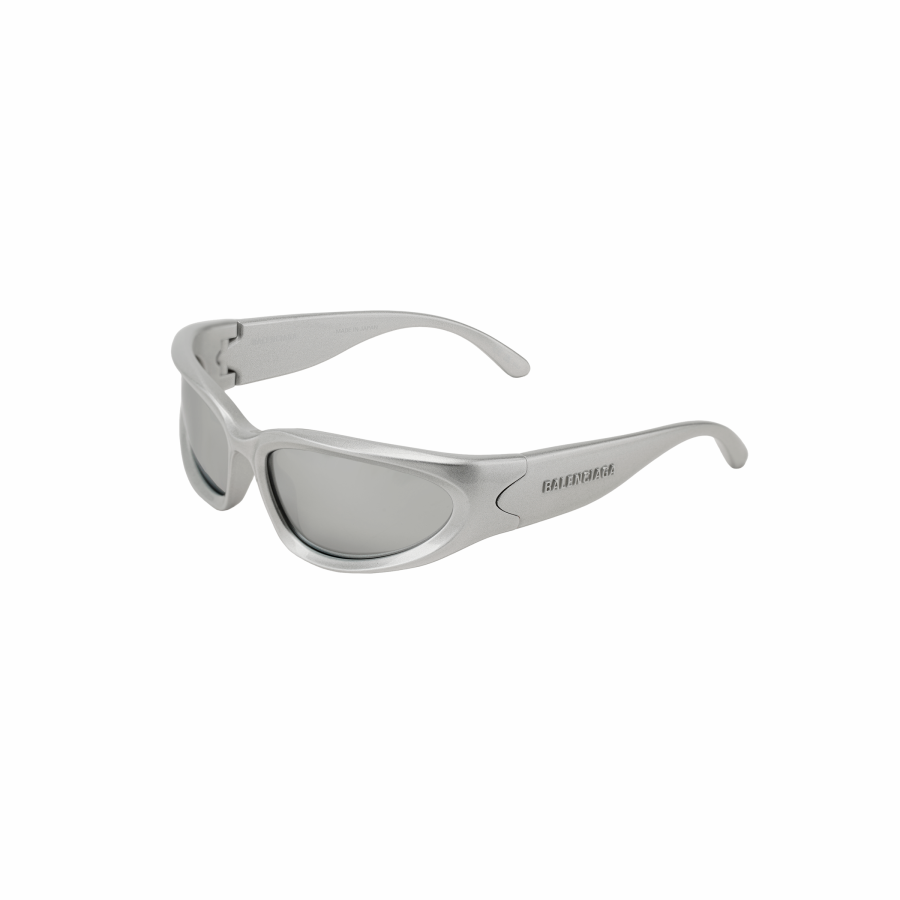 Balenciaga Cat Eye Sunglasses Men's Silver