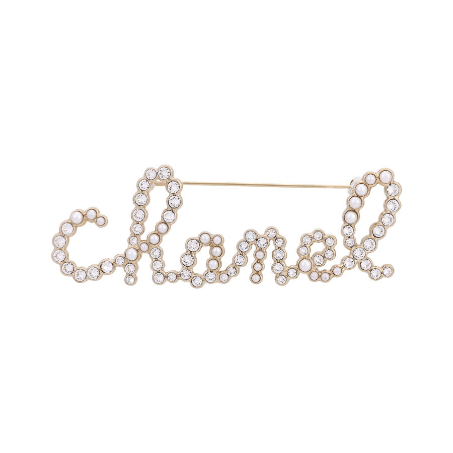 CHANEL Chanel 2019 logo hair clip
