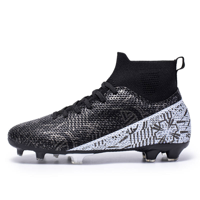 BIANSULONG FG Rubber Long Studs TF Rubber Broken Studs Soft Ground, Indoor Soccer Shoes Unisex