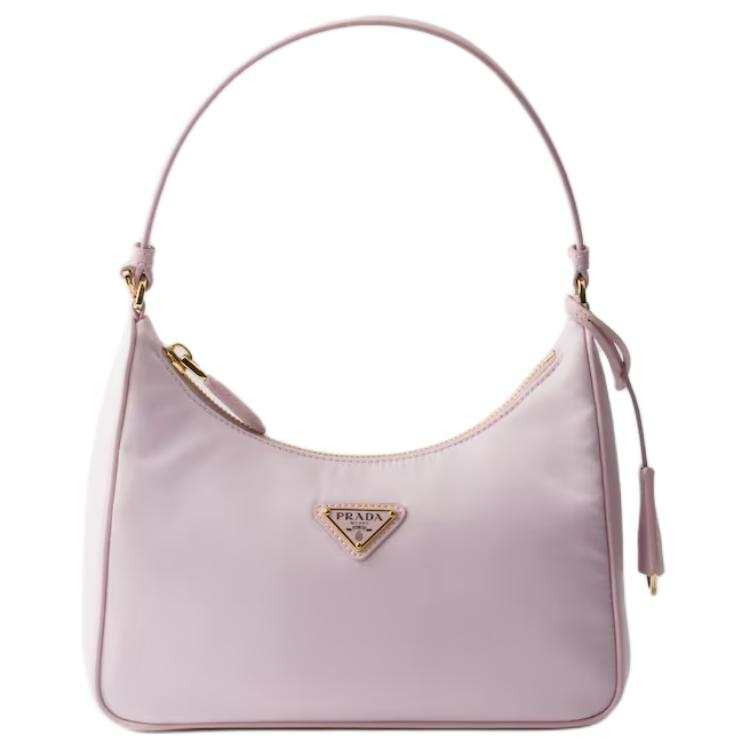 PRADA Re Edition Recycled Nylon Shoulder Bag, Handbag, Shoulder Bag Mini Women's Pink