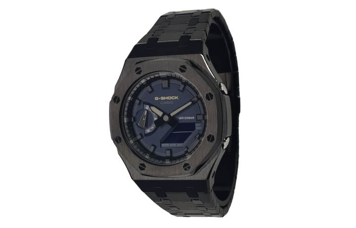 CASIO CASIO Men Liquid Crystal/Analog Dual Display Series 44mm Blue Watch