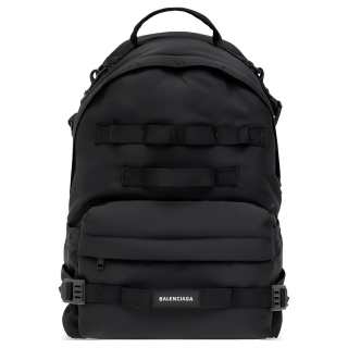Balenciaga Polyamide Backpack Men's Black