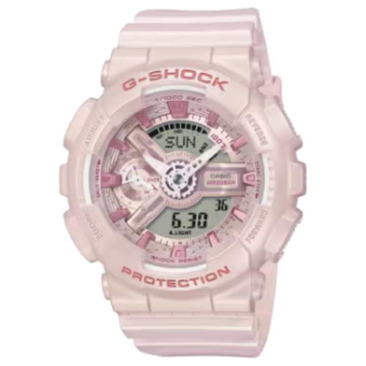 CASIO CASIO 200m Waterproof Quartz Movement Resin Strap Watch Women's Watch Pink Watch Dial