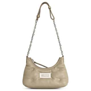 Maison Margiela Calfskin Shoulder Bag Women's Gray