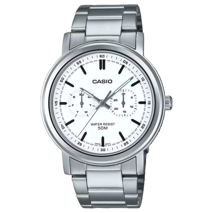 CASIO CASIO STANDARD 50m Waterproof Quartz Movement Watch Men's Watches White Dial