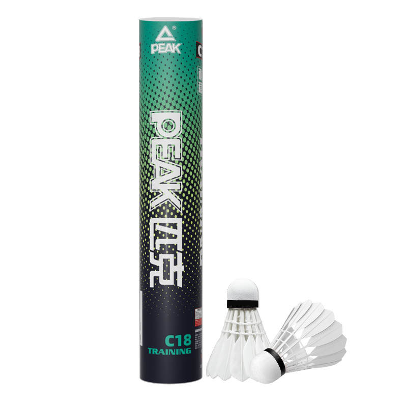 PEAK PEAK C18 12 Pack Duck Feather Indoor And Outdoor Shuttlecocks