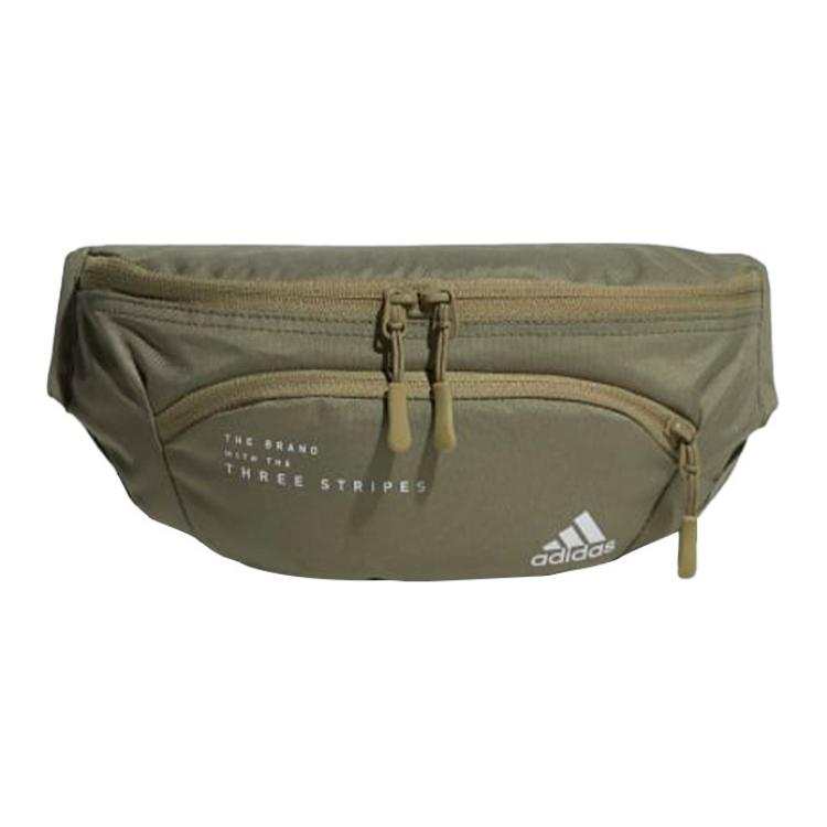 Adidas Adidas Minimalist Style Polyester Waist Bag Chest Bag Regular Unisex Brown