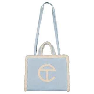UGG Telfar Collaboration Sheepskin Shoulder Bag, Crossbody Bag, Handbag Medium Women's Blue