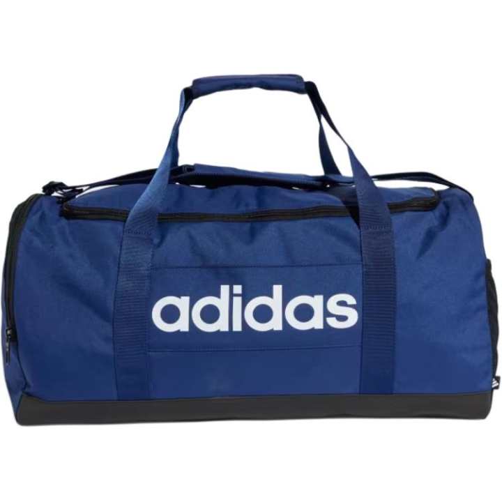 Adidas Adidas Polyester Handbag Travel Bag 39.75L Unisex Dark Blue & White