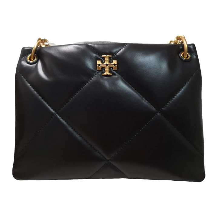 TORY BURCH TORY BURCH Kira Diamond Quilt Small Shoulder Bag Black