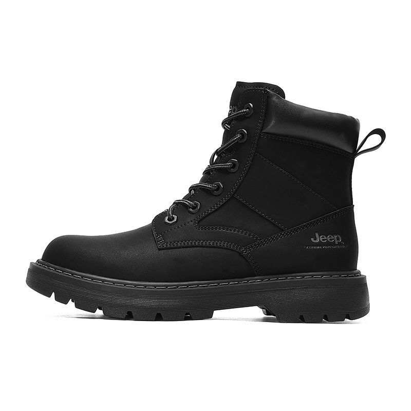 Jeep Jeep Short Combat Boots Men's Black