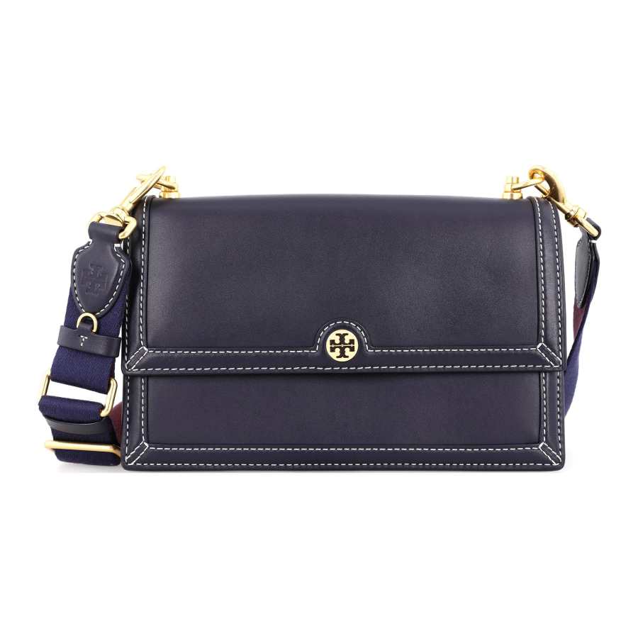 TORY BURCH T Monogram Leather Crossbody Bags Regular Women's Marine Blue