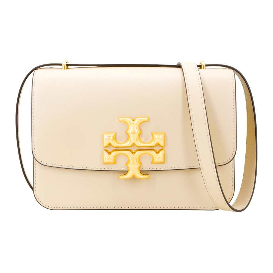 TORY BURCH Eleanor Leather Crossbody Bag, Shoulder Bag Women's Cream White