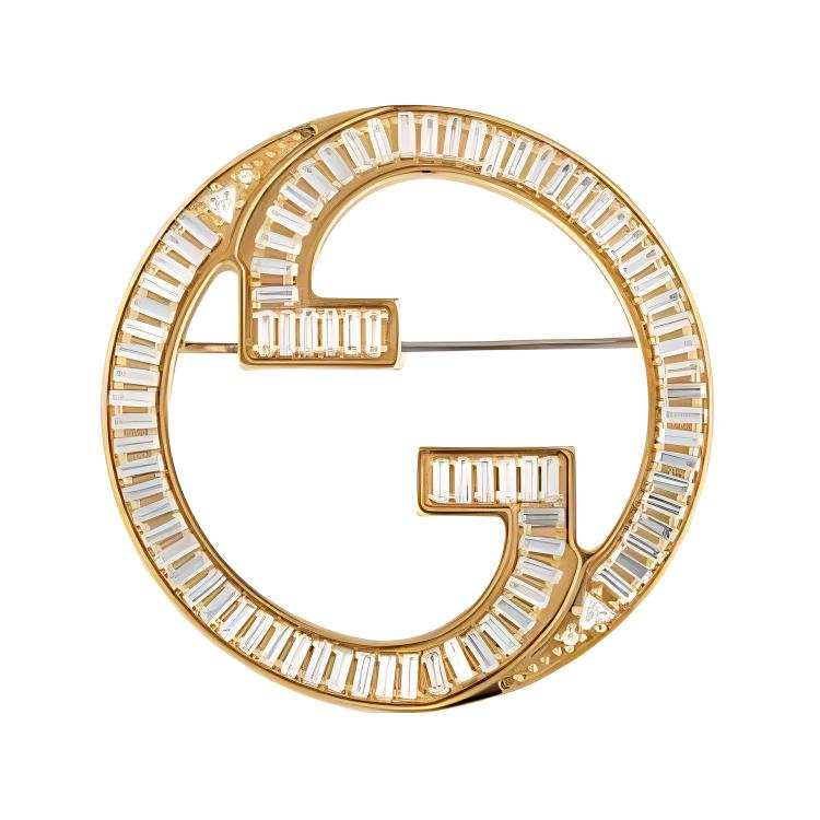 GUCCI GUCCI Blondie Crystal Brooch