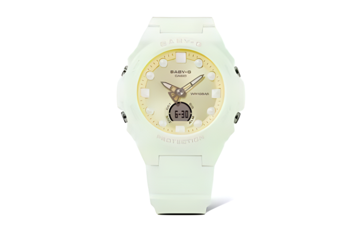 CASIO CASIO BABY G Quartz Movement Resin Strap Watch Women's Watch Yellow Watch Dial