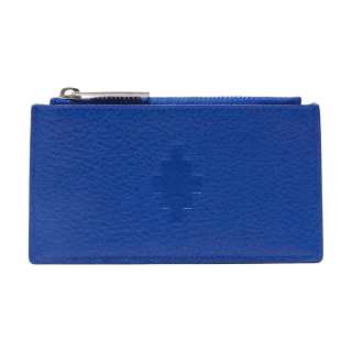Marcelo Burlon Leather Wallet Regular Men's Royal Blue