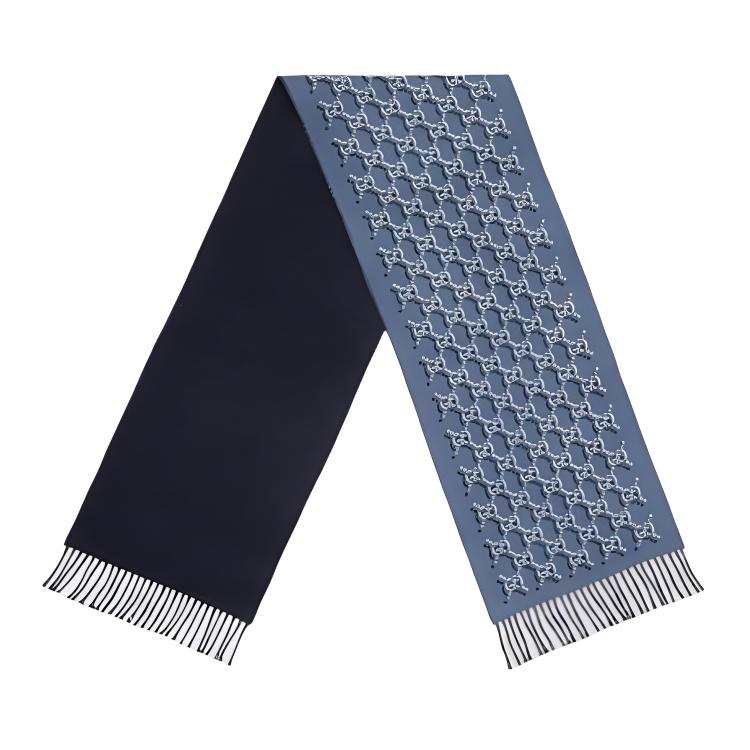 GUCCI GUCCI Gg Shadow Fringed Scarf