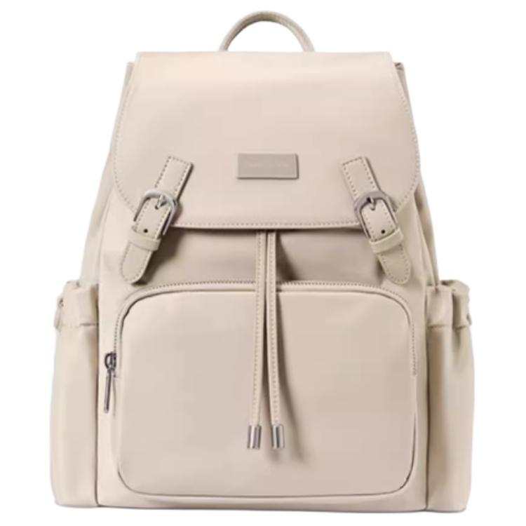 Samsonite SAMSONITE Fabric Backpack Medium Women's Beige/Purple/Blue