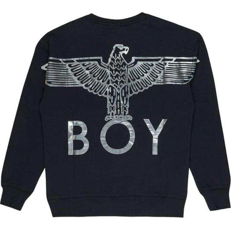 Boy London Sweatshirt Unisex Black/Silver