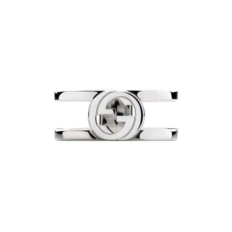 GUCCI Gucci Interlocking wide ring