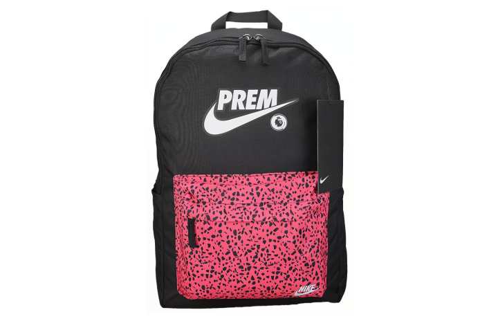 Nike Nike Polyester Backpack Regular Unisex Black Pink Multicolor