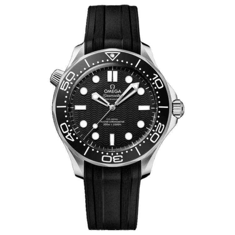 OMEGA Seahorse Collection Automatic Mechanical Movement 300m Waterproof Men's Watches Watch 42mm Black Dial