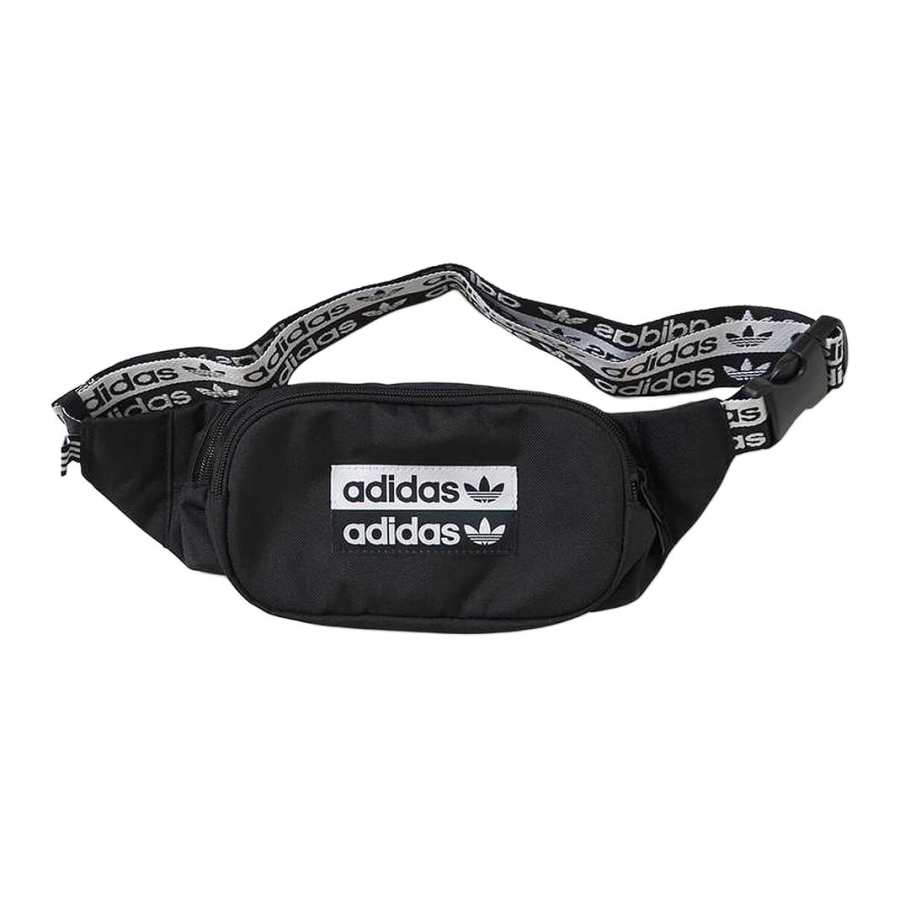 Adidas Originals Polyester Fanny Pack, Sling Bag, Shoulder Bag, Crossbody Bag Regular Unisex Black