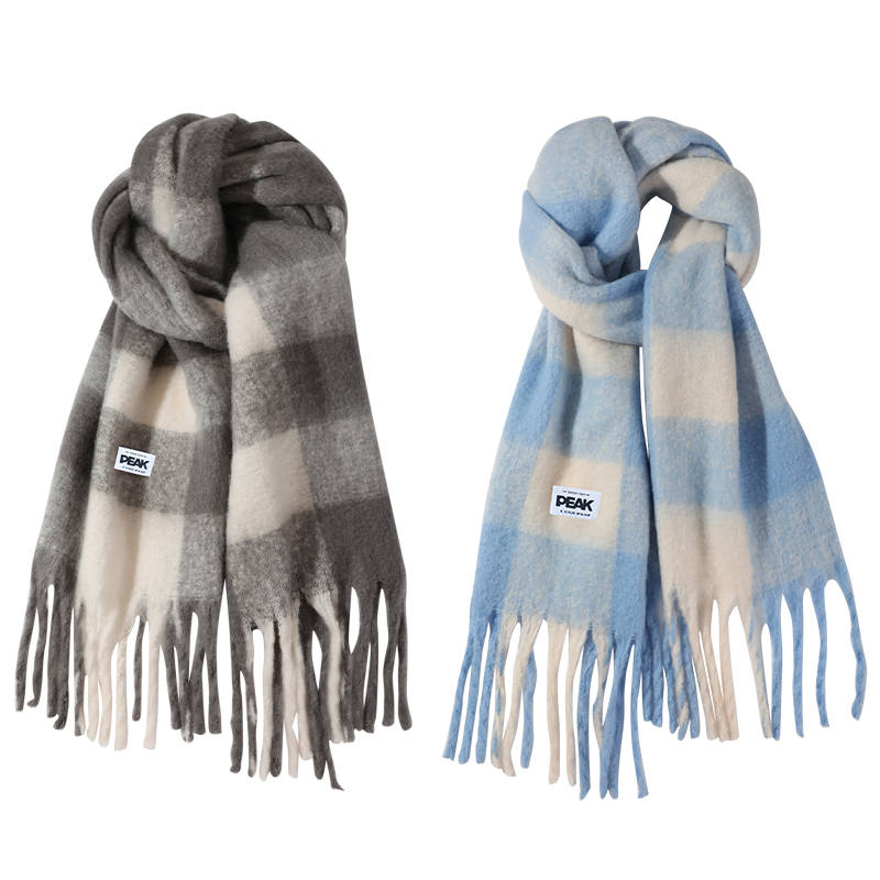 PEAK PEAK Polyester Knit Scarves Unisex