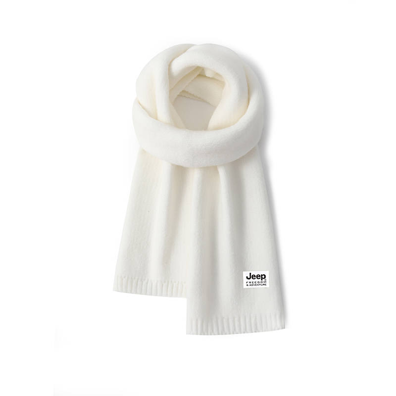 Jeep Acrylic Knit Scarves Unisex