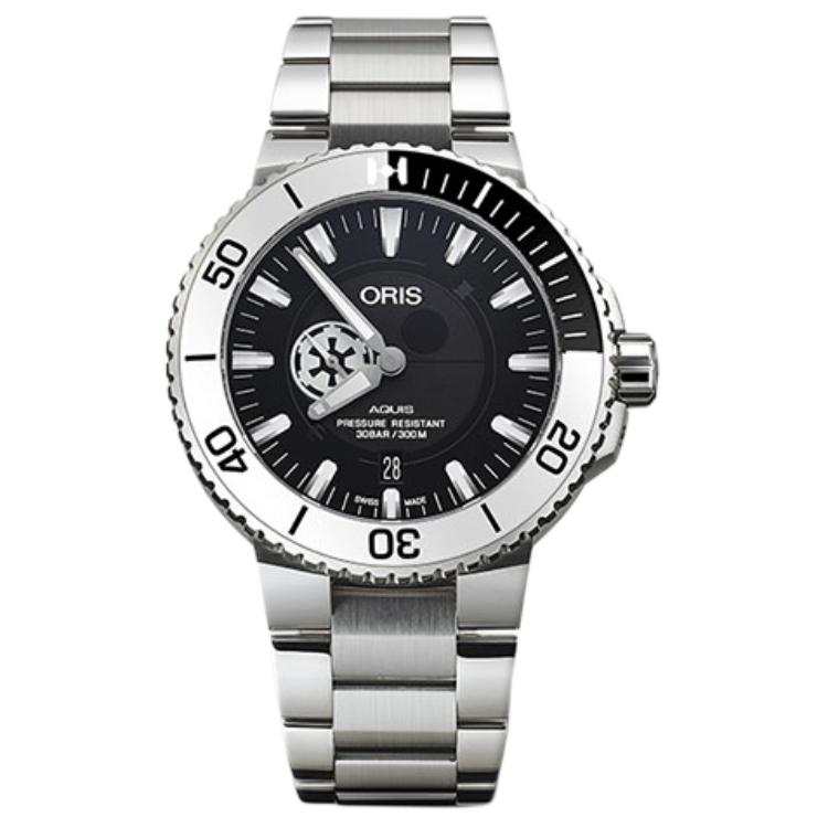 Oris Diving Collection AQUIS Automatic Mechanical Movement Men's Watches Watch 43.5mm Black Dial