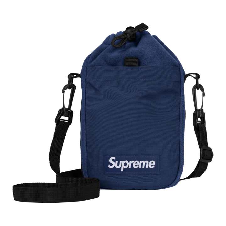 Supreme Supreme POLARTEC Wool Shoulder Bag, Crossbody Bag Unisex Marine Blue