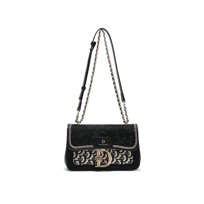 SEPTWOLVES Pu Crossbody Bags Regular Women's Black