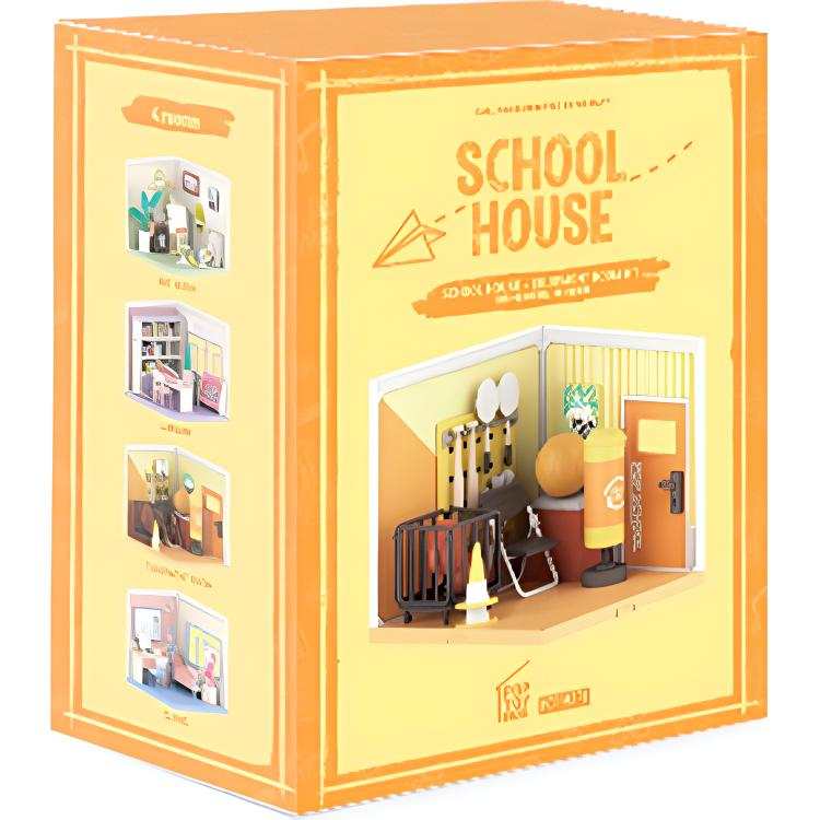 POP MART POP MART Campus House, Model Kit Set Trend Based Products 15.7cm