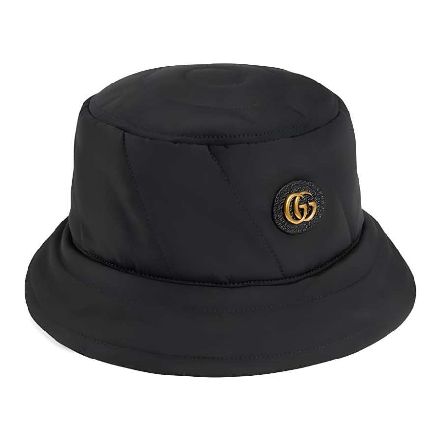 GUCCI GUCCI Double G-patch Bucket Hat
