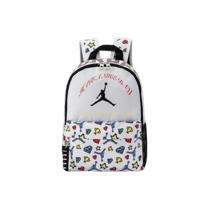 Jordan Jordan Polyester Backpack Unisex White