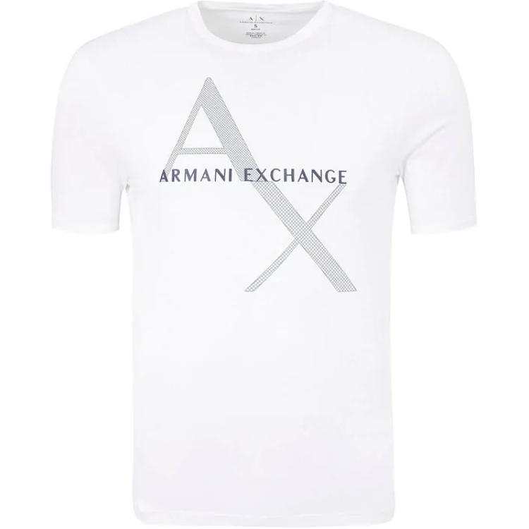 ARMANI EXCHANGE Logo Printed Crewneck T Shirt