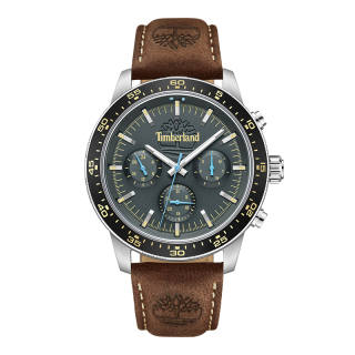 Timberland Parkman Wrist Watches Quartz Movement Leather Strap Gray Dial Men's Watches