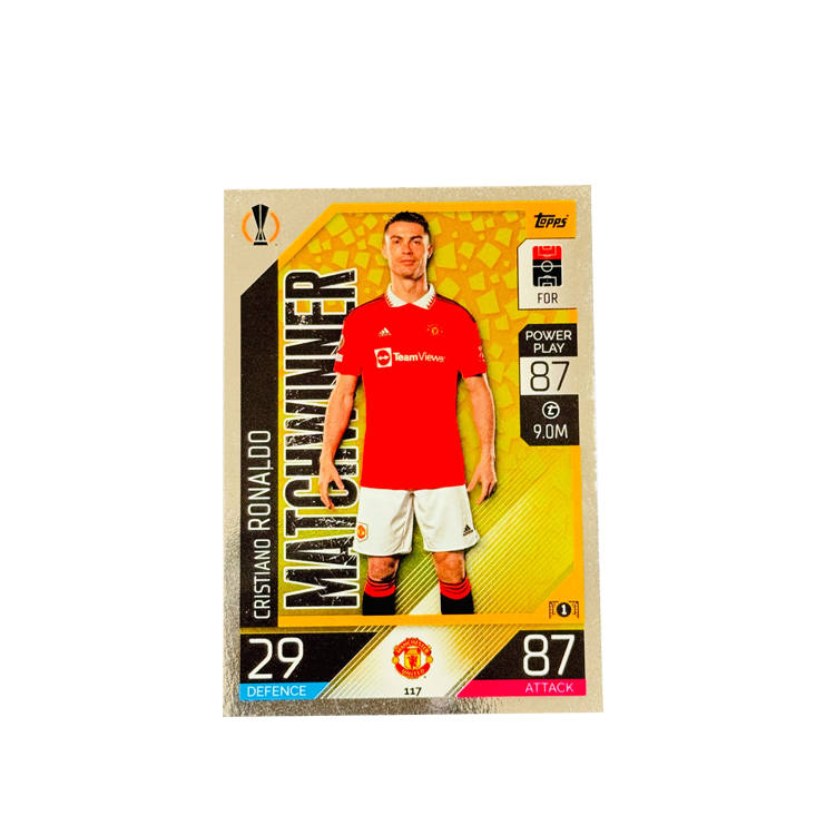 Topps Cristiano Ronaldo, Cristiano Ronaldo, Ronaldo, Portugal, Real Madrid, Gaming Base Collectible, Player Card
