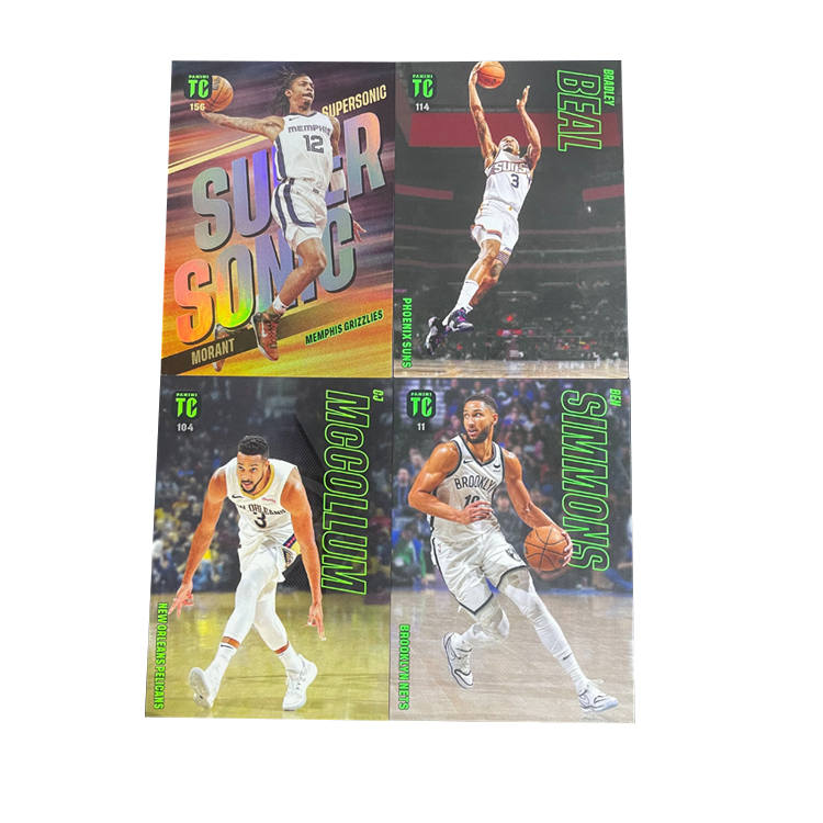 PANINI 2023 24 TC Morant+Beil+McClellon+Simmons, Top Card, Card Product Access Sports Cards 4 Pcs