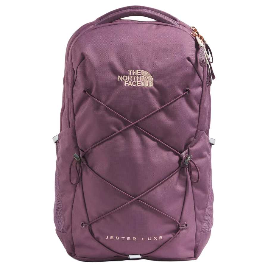 THE NORTH FACE 22L Outdoor Bags Recycled Polyester Midnight Fuchsia & Burnt Coral Metallic Unisex