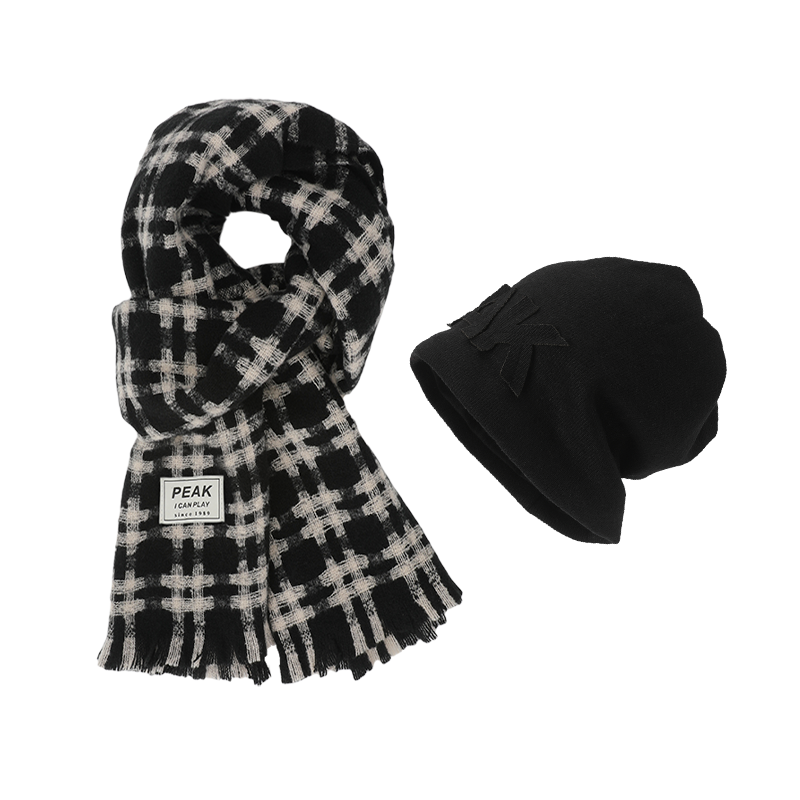 PEAK PEAK Polyester Knit Scarves Unisex