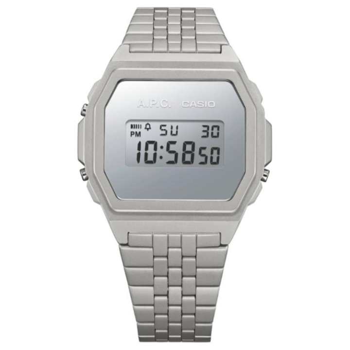 CASIO CASIO APC Water Resistant For Everyday Use Quartz Movement Stainless Steel Strap Watch Unisex