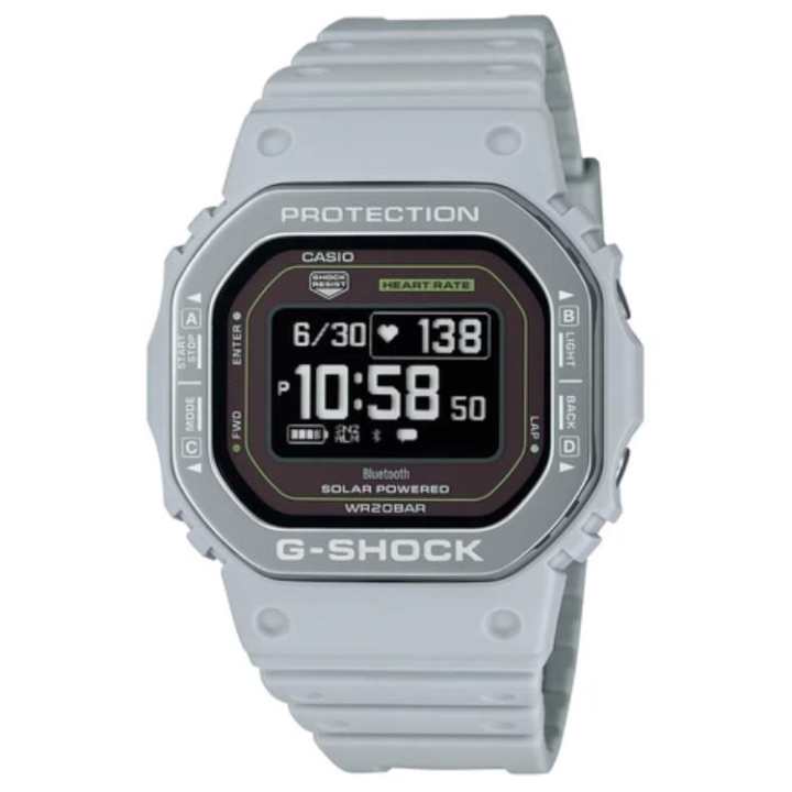 CASIO CASIO 5600 Collection Solar Quartz Movement Resin Strap Watch Men's Watches Black Dial