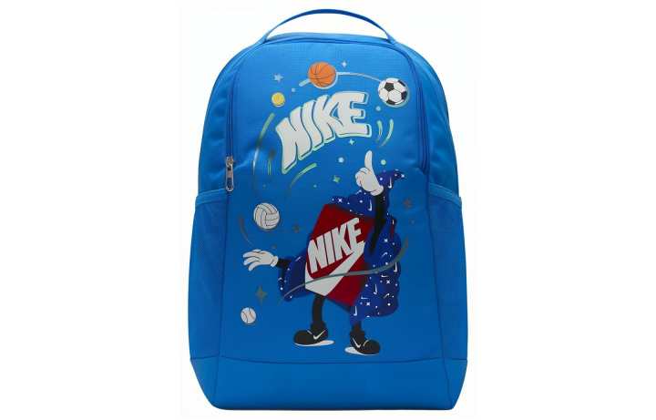 Nike Nike Polyester Backpack Regular Men's Photo Blue & White